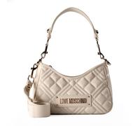 Love Moschino Quilted Bolsa de hombro 25 cm blanco