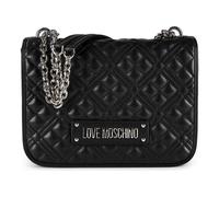 Love Moschino Quilted Bolsa de hombro 26 cm gris