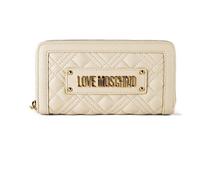 Love Moschino Quilted Cartera 19 cm blanco