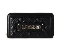 Love Moschino Quilted Cartera 19 cm negro