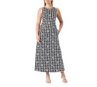 Love Moschino Sin Mangas Vestido, Blanco y Negro, 40 para Mujer