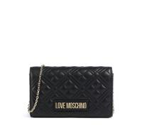 Love Moschino Smart Daily Bandolera negro, imitación de cuero, mujer