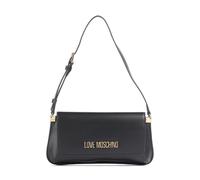 Love Moschino Smart Daily Bolso de hombro negro, imitación de cuero, mujer