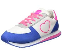 Love Moschino Sneaker, Oxford Plano Mujer, Color Blanco, 40 EU