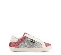 Love Moschino Sneaker, Zapatos con Cordones Mujer, Gris, 37 EU