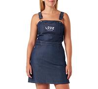 Love Moschino Vestido de línea, Azul, 50 para Mujer