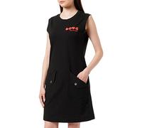 Love Moschino Vestido sin Mangas de Corte estándar, Negro, 42 para Mujer