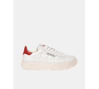 Love Moschino Zapatillas Bold Love mujer tipo casco bajas plataforma. Blanco 40