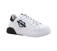 Love Moschino - Zapatillas de Cuero - Shoes - Mujer - Blanco - 37 EU -