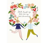Love Muchly Greeting Cards: Anniversary - Still laughing, still loving (Pack of 6)