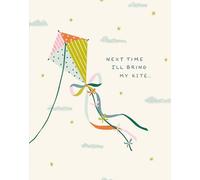 Love Muchly Greeting Cards: Encouragement - Next time I'll bring my kite (Pack of 6)