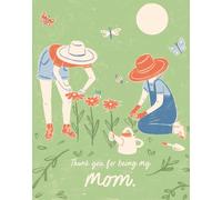 Love Muchly Greeting Cards: Mother's Day - Thank you for being my mom (Pack of 6)