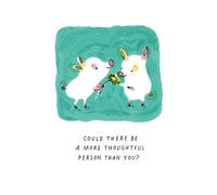Love Muchly Greeting Cards: Thank You - Could there be a more thoughtful (Pack of 6)