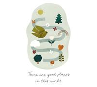 Love Muchly Greeting Cards: Thank You - There are good places in this world (Pack of 6)