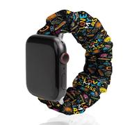 Love My Class - Correa de reloj elástica compatible con IWatch, divertidas correas de reloj inteligente para hombres y mujeres, 38 mm/40 mm, 42 mm/44 mm, 42mm/44mm, Poliéster, No es una piedra
