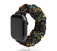 Love My Class - Correa de reloj elástica compatible con IWatch, divertidas correas de reloj inteligente para hombres y mujeres, 38 mm/40 mm, 42 mm/44 mm, 38mm/40mm, Poliéster, No es una piedra
