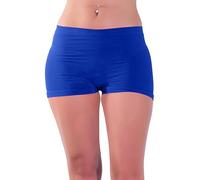 Love My Fashions - Braguitas tipo bóxer para mujer, cintura alta, sin costuras azul Boxer - Royal Blue S / M