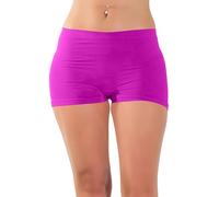 Love My Fashions - Braguitas tipo bóxer para mujer, cintura alta, sin costuras morado Boxer - Purple S / M