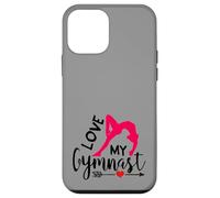 Love My Gymnast Heart Design, Orgullosa mamá de Gimnasia Carcasa para iPhone 12 Mini