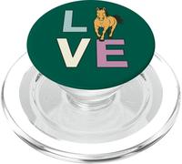 Love My Horse; Amante del Caballo, Amor y un Caballo PopSockets PopGrip para MagSafe