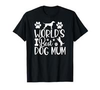Love My Pet Pup Saying Cute Bones Funny World, la Mejor mamá de Perros Camiseta