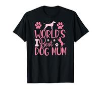 Love My Pet Pup Saying Cute Bones Funny World, la Mejor mamá de Perros Camiseta