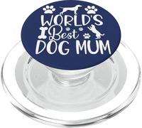 Love My Pet Pup Saying Cute Bones Funny World, la Mejor mamá de Perros PopSockets PopGrip para MagSafe