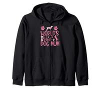 Love My Pet Pup Saying Cute Bones Funny World, la Mejor mamá de Perros Sudadera con Capucha