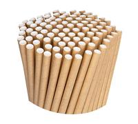 Love Nature Pajitas Recicladas Color Kraft 100 piezas - Pajitas de Papel - Straws Biodegradables -cañitas para beber - Pajitas de papel - Straws desechables - Pajitas Carton