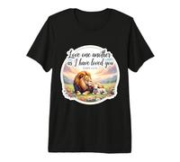 Love One Another As I Have Loved You - Versículo bíblico Cristiano Camiseta Premium