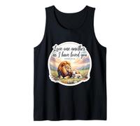 Love One Another As I Have Loved You - Versículo bíblico Cristiano Camiseta sin Mangas