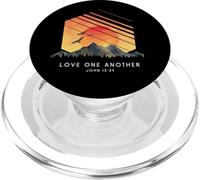Love One Another John 13:34 - Verso Bíblico Religioso PopSockets PopGrip para MagSafe