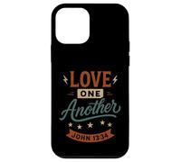 Love One Other John 13 34 - Vintage Christian Faith Carcasa para iPhone 12 Mini