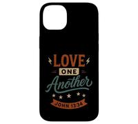 Love One Other John 13 34 - Vintage Christian Faith Carcasa para iPhone 14 Plus