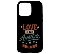 Love One Other John 13 34 - Vintage Christian Faith Carcasa para iPhone 15 Pro MAX