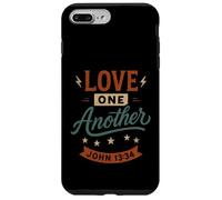 Love One Other John 13 34 - Vintage Christian Faith Carcasa para iPhone 7 Plus/8 Plus