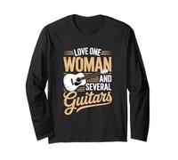 Love One Woman and Several Guitars Manga Larga