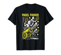 Love Padel Fodder Divertida Pala Deportiva Jugador Diseño Cómic Camiseta
