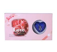 Love Pearl Creations Kit DIY Collar creativo con colgante Collar duradero para mujeres y niñas, moda Love Gif