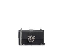 Love Pinko Bag One Classic ST. CL., negro mate / plateado