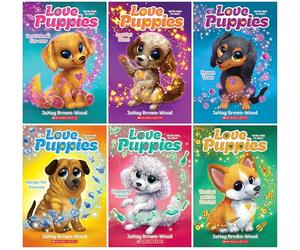 Love Puppies Series 6 Books Set - Best Friends Furever, Lost Pet Blues, Dream Team, Recipe for Success, Changing Tunes, and The Fast and the Furriest