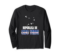 Love Republica De Cabo Verde Con Emblema De Bandera De Cabo Verde Manga Larga