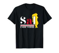 Love Sal Cabo Cabo Verde con emblema caboverdiano Camiseta