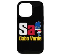 Love Sal Cabo Cabo Verde con emblema caboverdiano Carcasa para iPhone 13 Pro