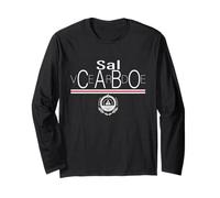 Love Sal Cabo Cabo Verde con emblema caboverdiano Manga Larga