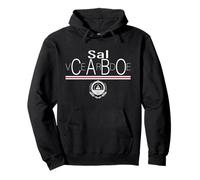 Love Sal Cabo Cabo Verde con emblema caboverdiano Sudadera con Capucha