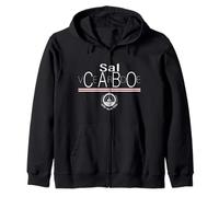 Love Sal Cabo Cabo Verde con emblema caboverdiano Sudadera con Capucha