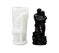 Love Shape, Flexible Art Design, Romantic Statue Casting, Easy Release Crafting, Sentimental Home Accenent, Personal Creative Hobby Gear, Wedding Gift for Partners Grey