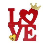 Love Sign Table, Romantic Love Letter, Dessert Table Sign, Valentines Day Decor, Letter Table Sign, Restaurant Dinner Table, Red Love Decor, Valentine's Table Decor, Romantic Table Sign