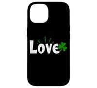 Love St. Patricks Day Irish Lucky Shamrock Camisetas San Valentín Carcasa para iPhone 14